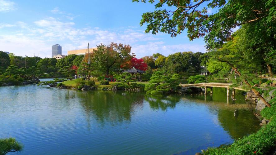 日本神社寺庙庭园 风景园林中的精神彼岸